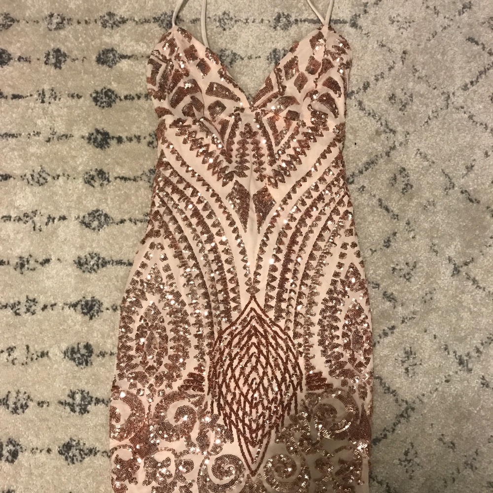 SOLD Fashion Nova Sequin Dress